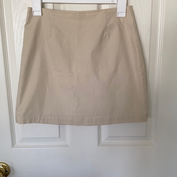 GAP Dresses & Skirts - “Gap”tan, lined skirt; size 1;NWOT